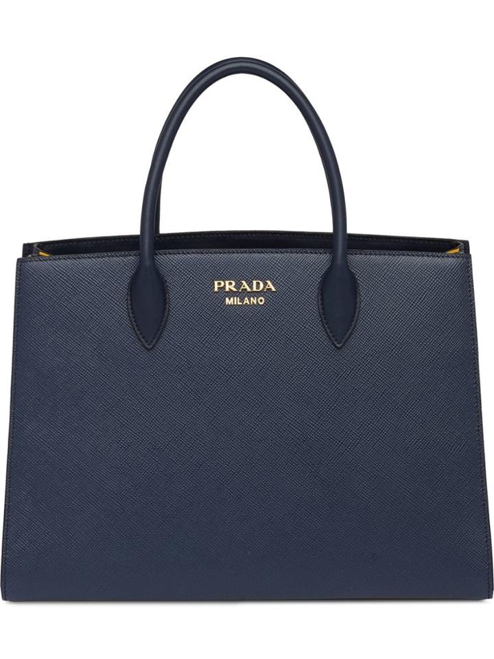 Prada Bibliothèque Bag - Blue