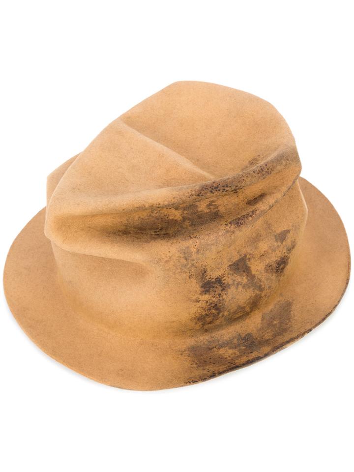 Horisaki Design & Handel Wrinkled Bucket Hat - Nude & Neutrals