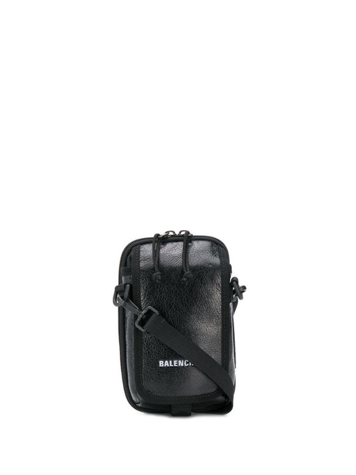 Balenciaga Explorer Crossbody Pouch - Black
