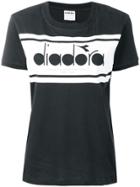 Diadora Logo Print T-shirt - Black