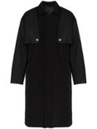 Mackintosh 0003 Quilted Removable Layer Trench Coat - Black