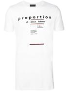 Diesel Black Gold - Text Print T-shirt - Men - Cotton - S, White, Cotton