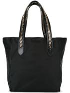 Stella Mccartney - Falabella Go Shoulder Bag - Women - Polyester/artificial Leather - One Size, Black, Polyester/artificial Leather