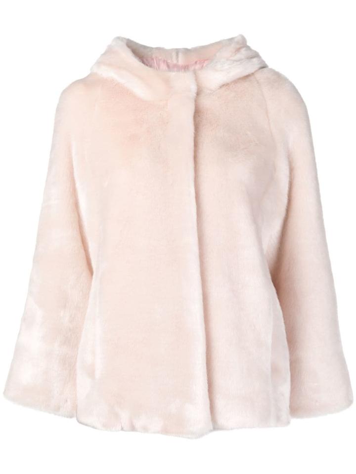 Tagliatore Soft Faux Fur Coat - Neutrals