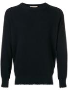 Maison Flaneur Crew Neck Sweater - Blue