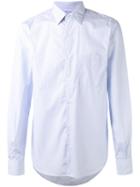 Aspesi Striped Shirt, Men's, Size: 40, Blue, Cotton