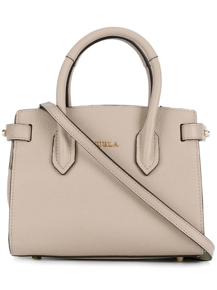 Furla Pin Crossbody Bag - Nude & Neutrals