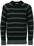 Nuur - Striped Jumper - Men - Acrylic/nylon/alpaca/merino - 52, Black, Acrylic/nylon/alpaca/merino