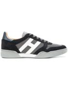 Hogan Panelled Sporty Sneakers - Grey