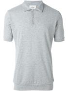 The White Briefs Maier Polo Shirt, Men's, Size: M, Grey, Cotton