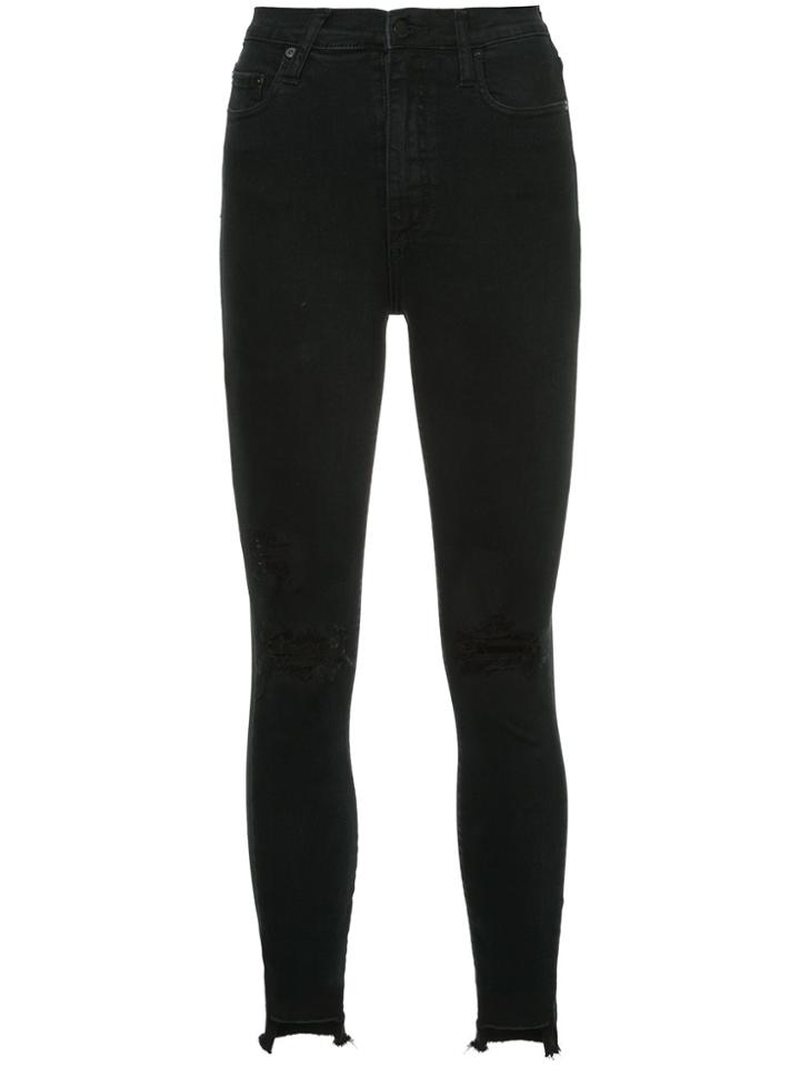 Nobody Denim Siren Skinny Ankle Esteemed - Black