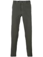 Pt01 Slim Fit Trousers, Men's, Size: 54, Green, Cotton/spandex/elastane