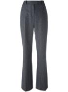 Vanessa Seward 'boy' High-waisted Trousers, Size: 36, Grey, Virgin Wool