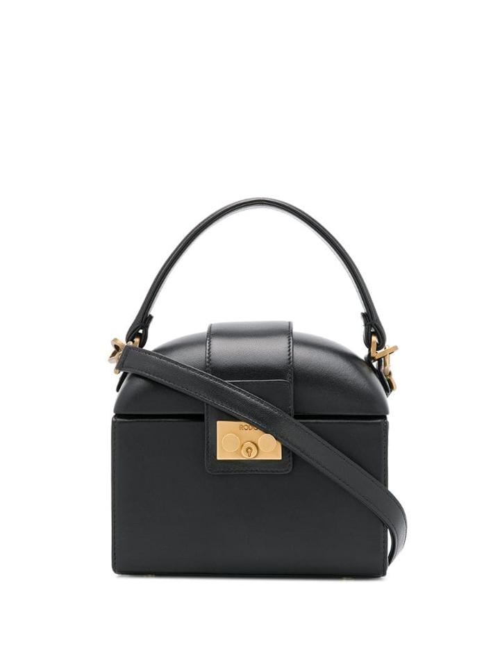 Rodo Box Shoulder Bag - Black