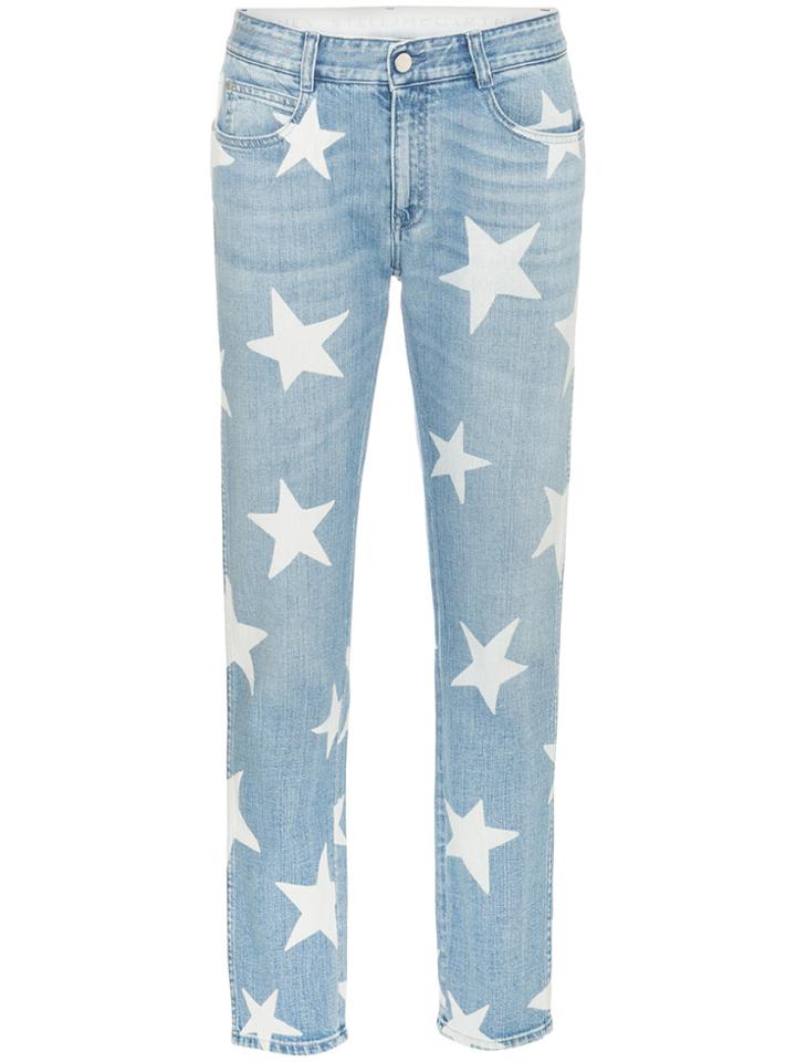 Stella Mccartney Boyfriend Star Jeans - Blue