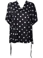 Christian Wijnants Polka-dot Top - Black