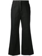 Dries Van Noten Powel Trousers, Women's, Size: 34, Black, Cotton/linen/flax