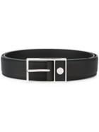 Dior Homme Classic Belt, Men's, Size: 105, Black, Calf Leather