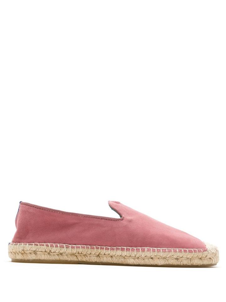 Blue Bird Shoes Suede Espadrilles - Red