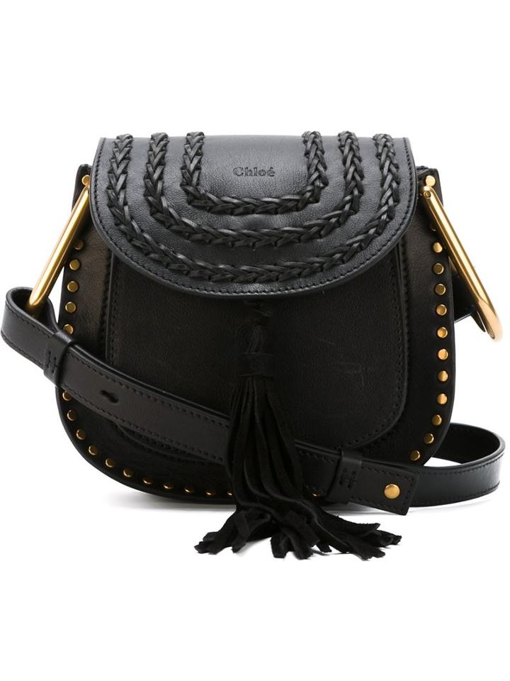 Chloé Small 'hudson' Shoulder Bag, Women's, Black