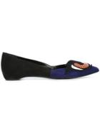 Pierre Hardy 'oh Roy' Ballerinas - Blue