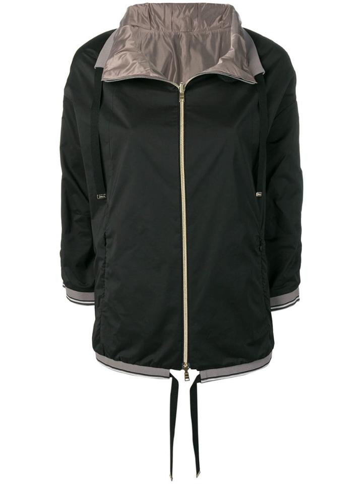 Herno Reversible Zip Jacket - Black