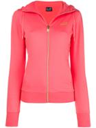 Ea7 Emporio Armani Logo Printed Tracksuit - Pink & Purple