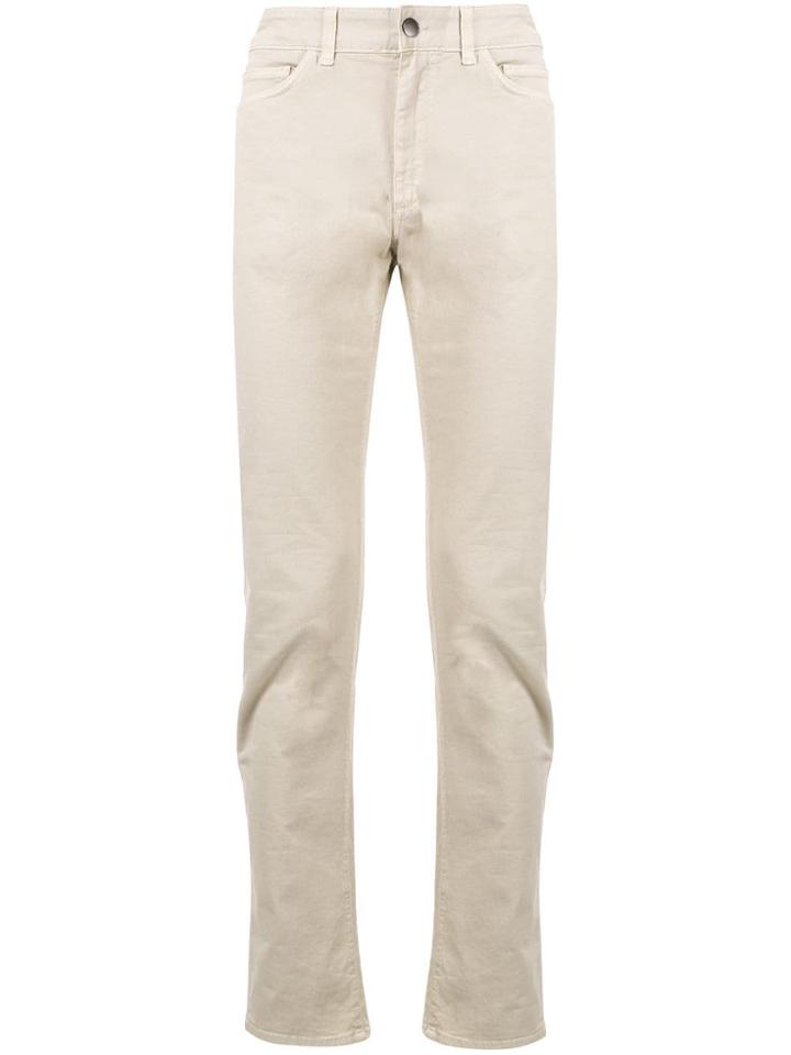 Gieves & Hawkes Five Pocket Trousers - Brown