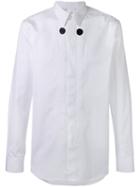 Givenchy - Jewel-detail Shirt - Men - Cotton - 43, White, Cotton