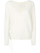 Iro Tie Fastened Jumper - Neutrals