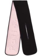 Byborre Two-tone Cotton-blend Scarf - Pink & Purple