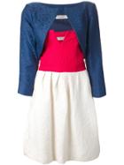Yves Saint Laurent Vintage Strapless Dress - White