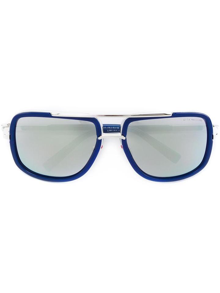 Dita Eyewear - 'mach One' Sunglasses - Unisex - Acetate/metal (other) - One Size, Blue, Acetate/metal (other)