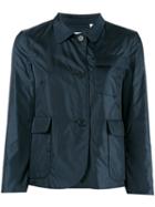 Aspesi Americana Cropped Jacket, Women's, Size: Xs, Blue, Polyamide/polyester