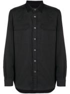 Ann Demeulemeester Long-sleeve Fitted Shirt - Black