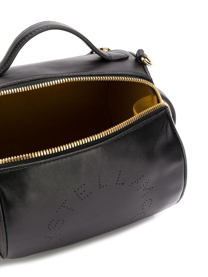 Stella Mccartney Logo Strap Crossbody Bag - Black