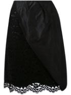 Dresscamp Floral Lace Skirt, Women's, Size: 38, Black, Silk/cotton/polyester/polyurethane