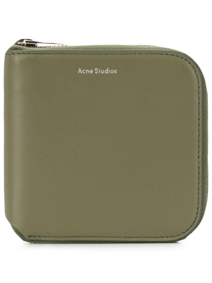 Acne Studios Csarite S Wallet - Green