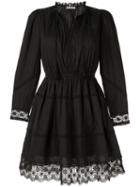 Ulla Johnson Helene Crochet-trimmed Dress - Black