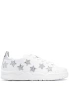 Chiara Ferragni Star Print Sneakers - White