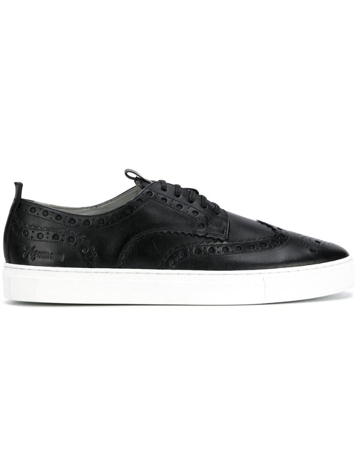 Grenson Brogue Sneakers - Black