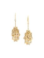 John Brevard 'stellated' Diamond Dangle Earrings