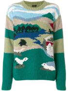 Joseph Landscape Jumper - Multicolour