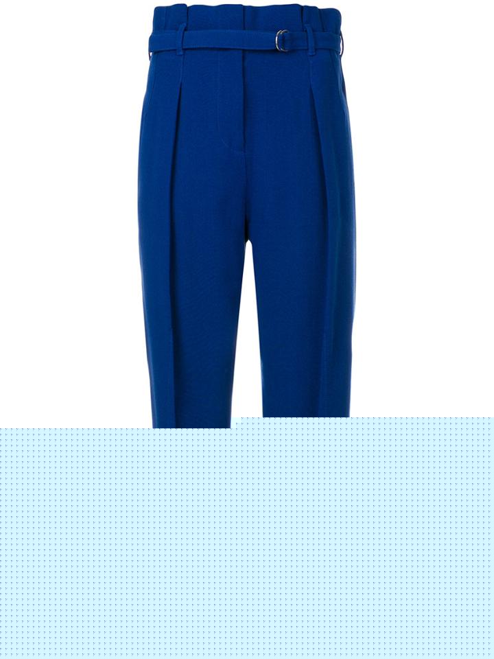 Carven Cady Cropped Trousers - Black