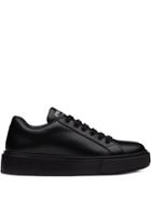 Prada Platform Sole Sneakers - Black
