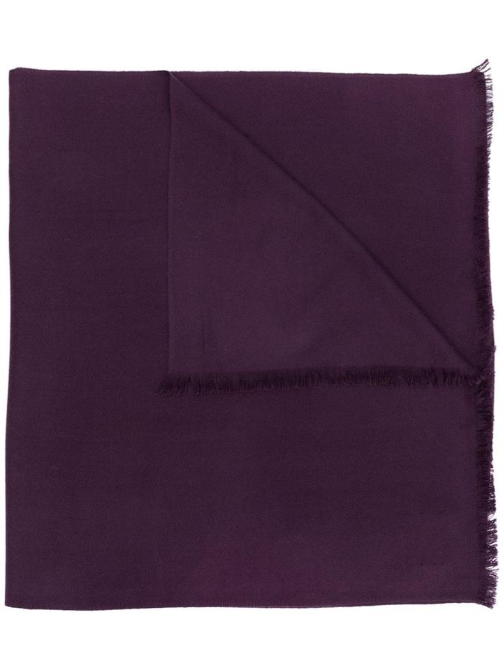 N.peal Pashmina Cashmere Stole - Purple