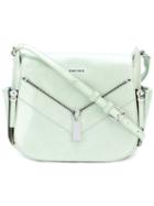 Diesel - Multi-zips Crossbody Bag - Women - Calf Leather - One Size, Green, Calf Leather