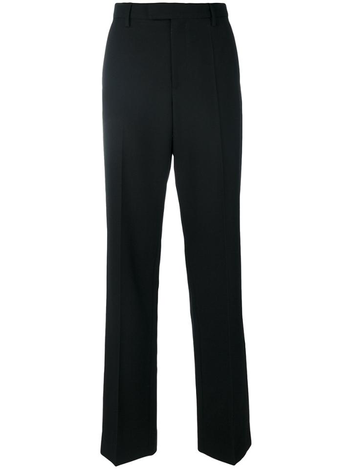 Maison Margiela High-waisted Tailored Trousers - Black