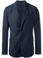 Éditions M.r 'sporty' Blazer, Men's, Size: 46, Blue, Viscose/virgin Wool