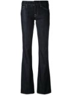 7 For All Mankind - Classic Flared Jeans - Women - Cotton/polyester - 27, Blue, Cotton/polyester